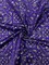 1 Yard Violet Paisley Pattern Stretch Fabric 4 Way Spandex for Dancewear, Swimwear, Costumes & Leggings 58”/60'' Wide